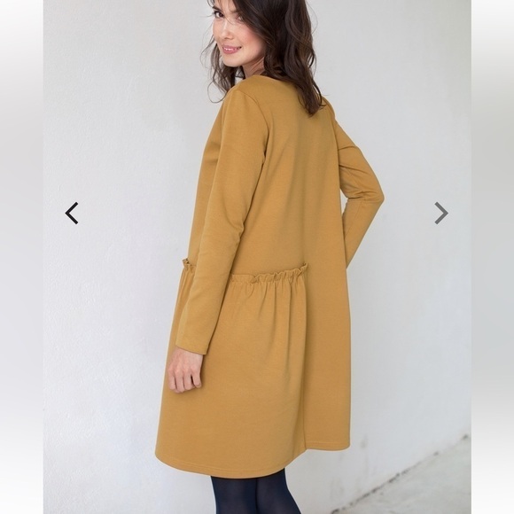 💙LeMuse,CUTE Tunic or Dress,Navy Blue, Like New, Excellent Quality,Size XS - Picture 10 of 16